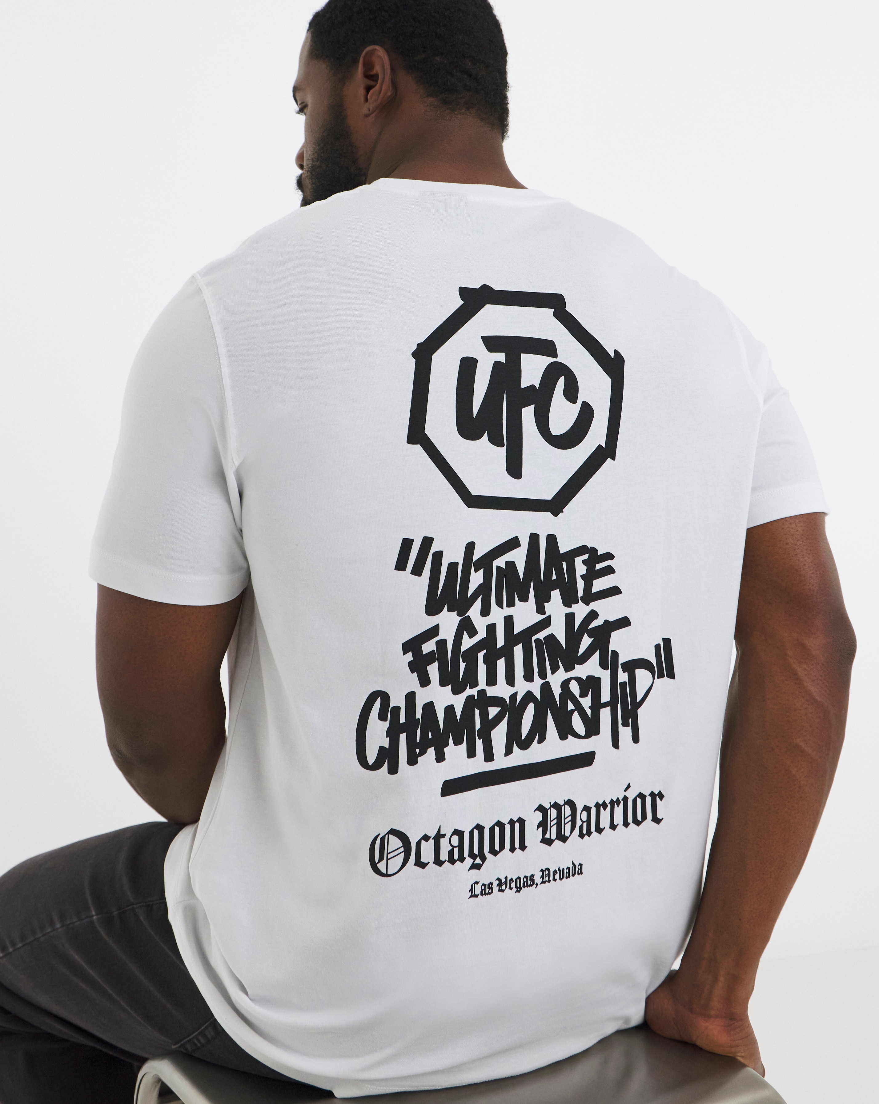 Jack & Jones UFC Back Graphic T-Shirt