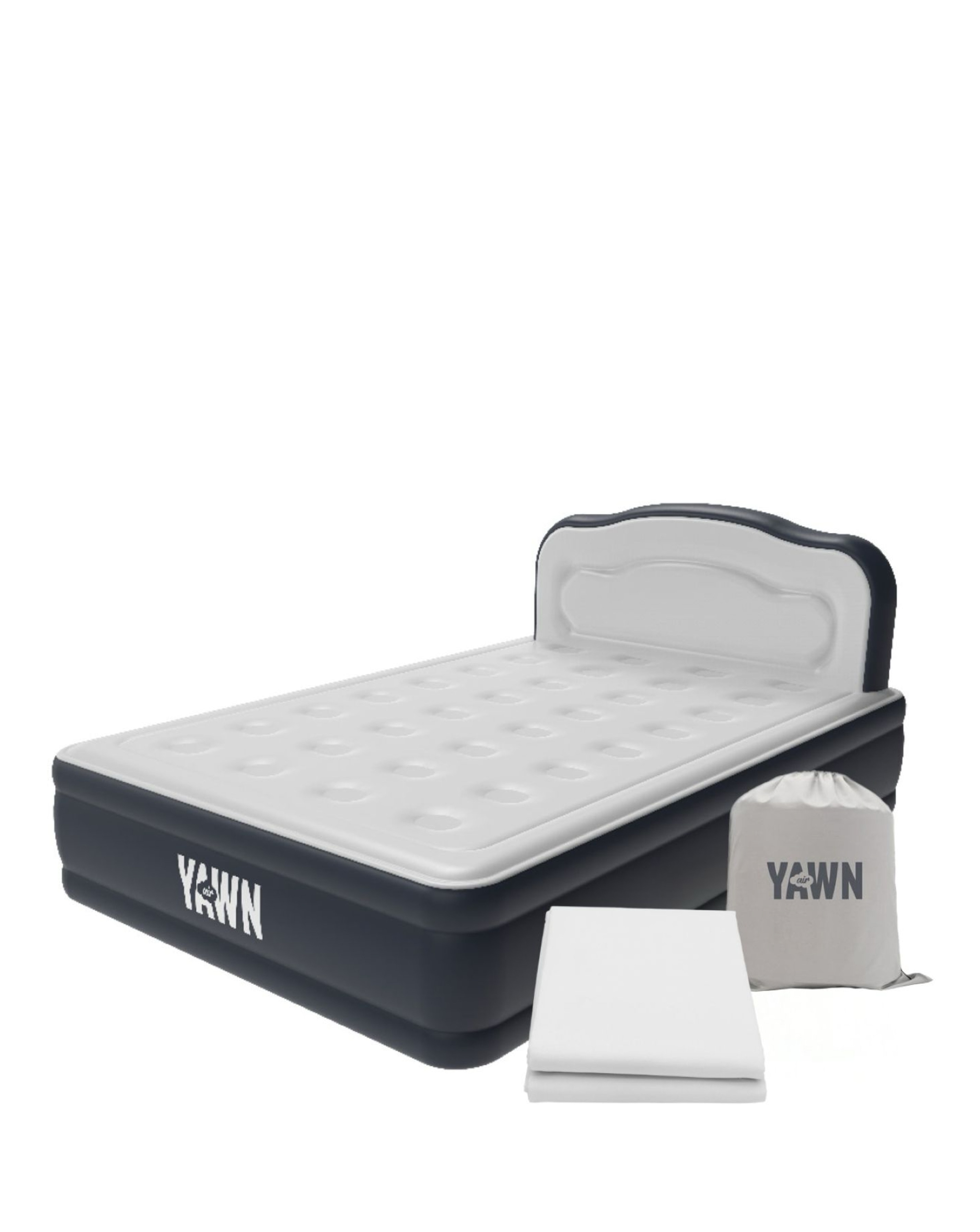 Yawn Double Airbed with Fitted Sheet
