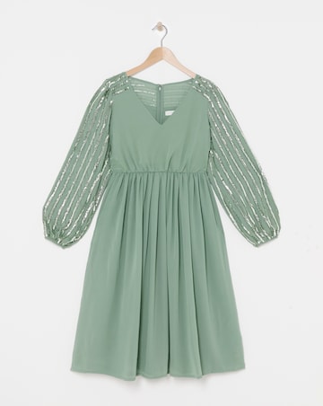 Maya Curve Aurora Midi Dress