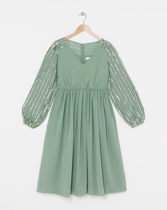 Maya Curve Aurora Midi Dress