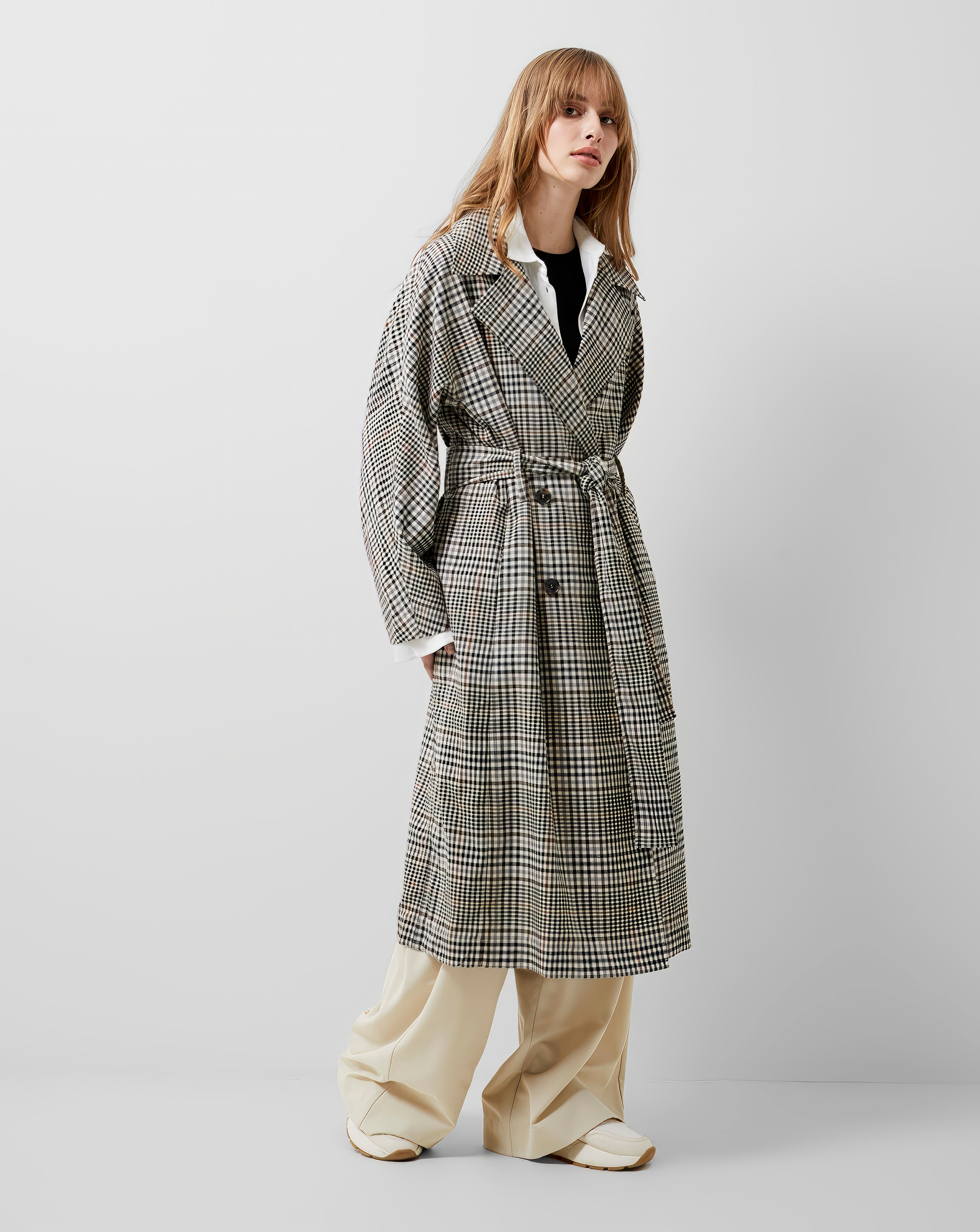 French Connection Dandy Trench Coat