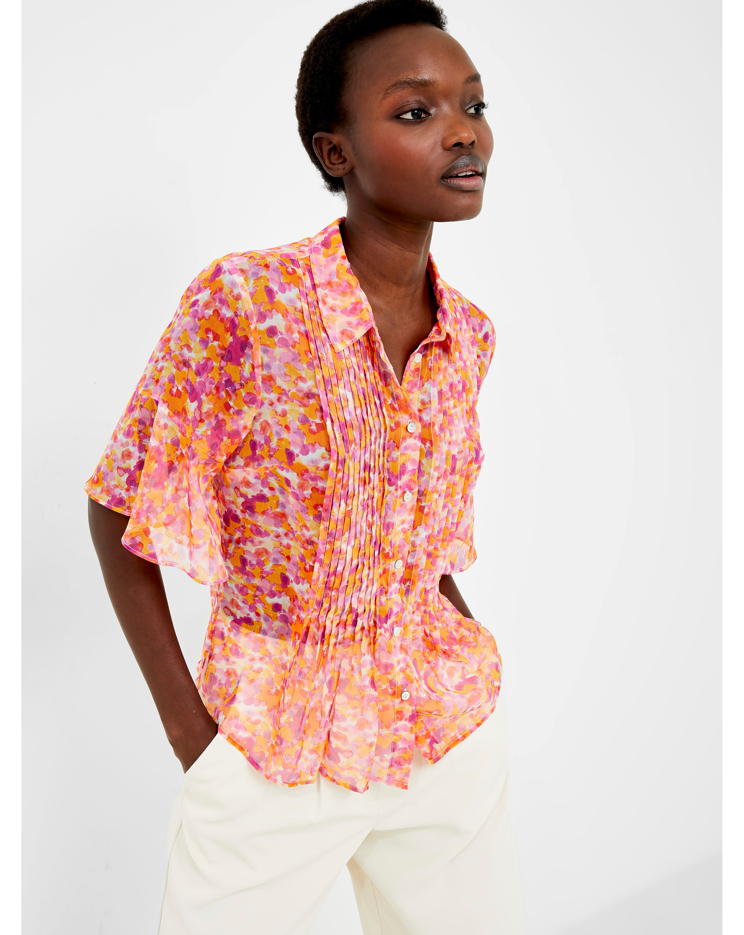 French Connection Hallie Crinkle