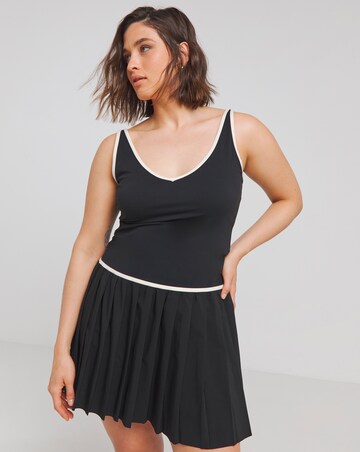 TALA DayFlex Built-In Support Plunge Neck Vest