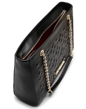 Love Moschino Diamond Quilt Tote Bag