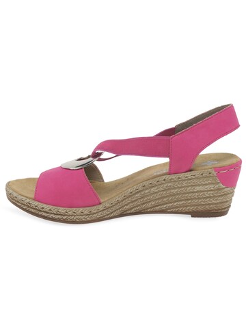 Rieker Alula Womens Standard Fit Wedges