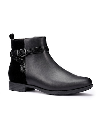 Hotter Haydock Wide Fit Ankle Boot