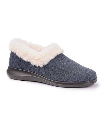 Hotter Hug II Wide Fit Slipper