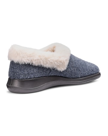 Hotter Hug II Wide Fit Slipper