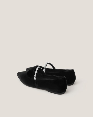 Monsoon Elia Embellished Velvet Pumps