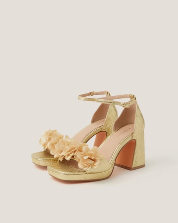 Monsoon Mindy Floral Platform Sandals