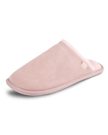 Isotoner Ladies Real Suede Mule