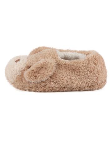 Totes toasties Ladies Novelty Dog Full Back Slippers