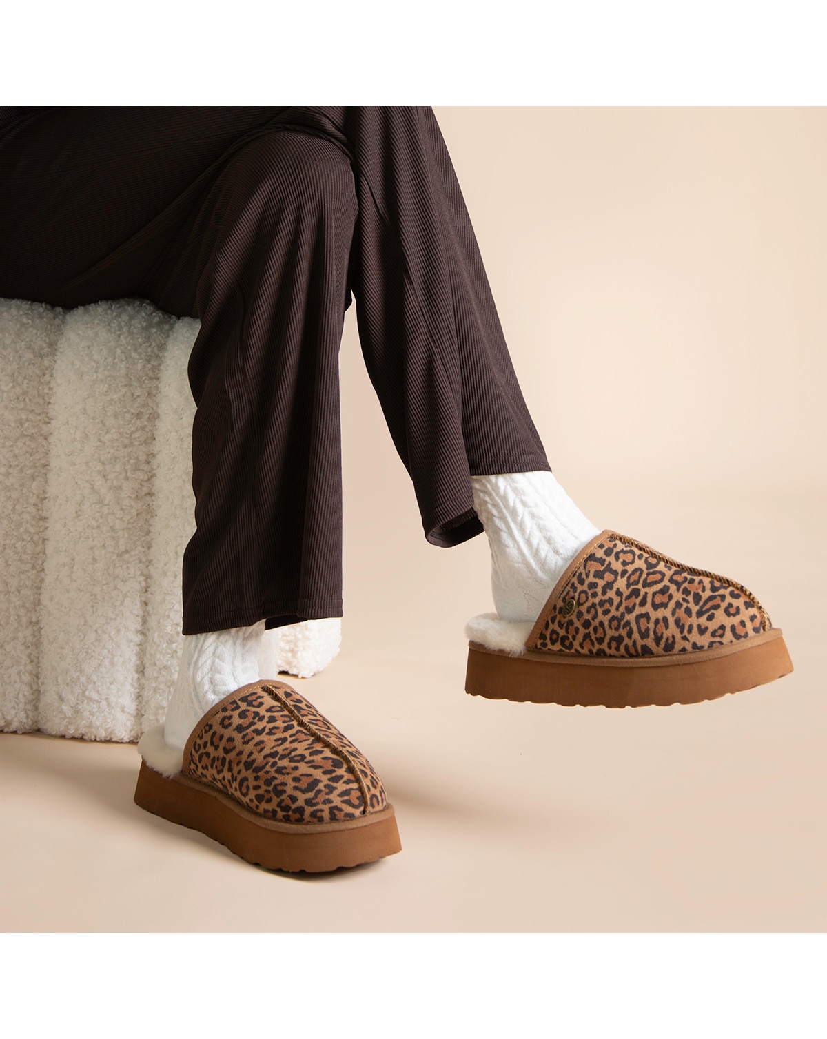 Just Sheepskin Ladies Mabel Mule Slipper