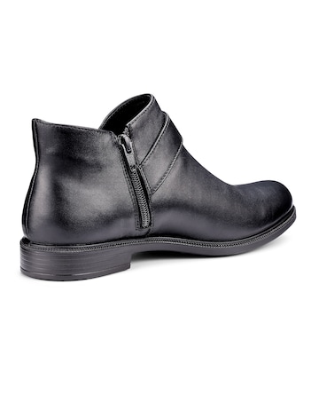 Hotter Linton Wide Fit Ankle Boot