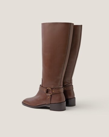 Monsoon Arlo Buckle Leather Boots