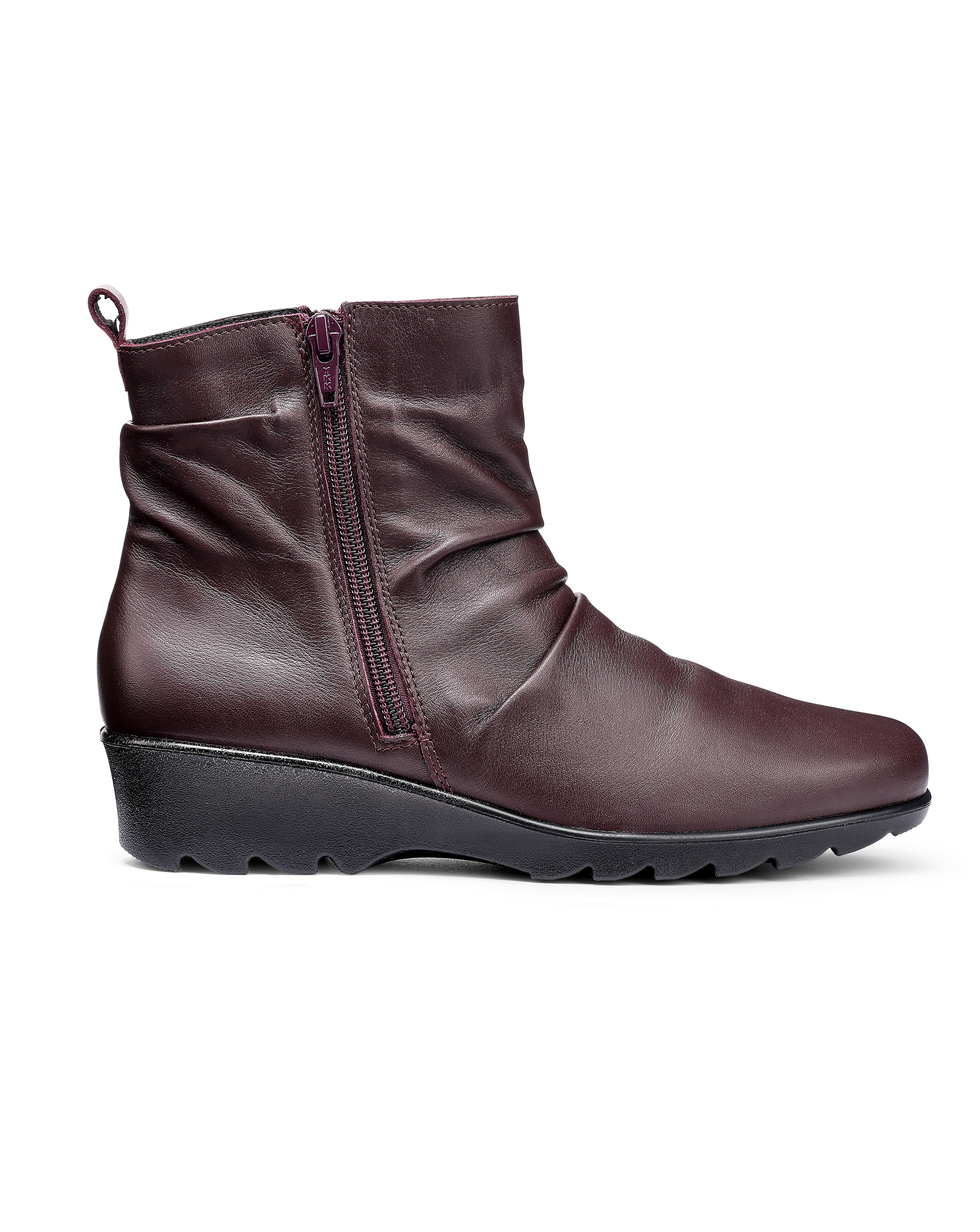 Hotter Milton Wide Fit Wedge Boot