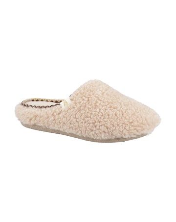 Hush Puppies Good Slipper Teddy Mule