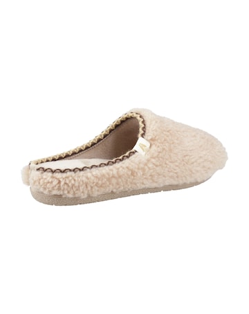 Hush Puppies Good Slipper Teddy Mule