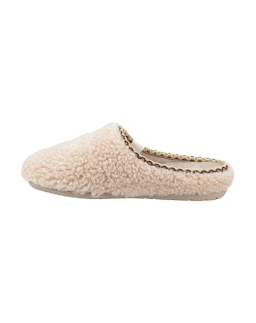 Hush Puppies Good Slipper Teddy Mule