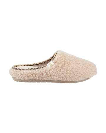 Hush Puppies Good Slipper Teddy Mule