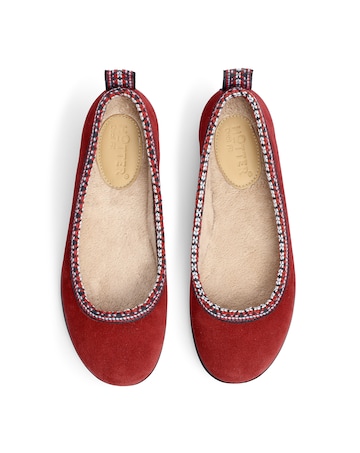Hotter Honey Wide Fit Ballerina Slipper