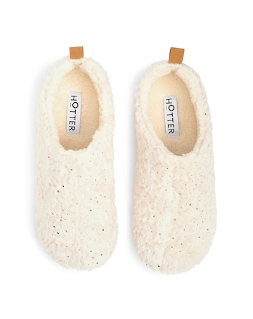 Hotter Cosy Faux Fur Slipper