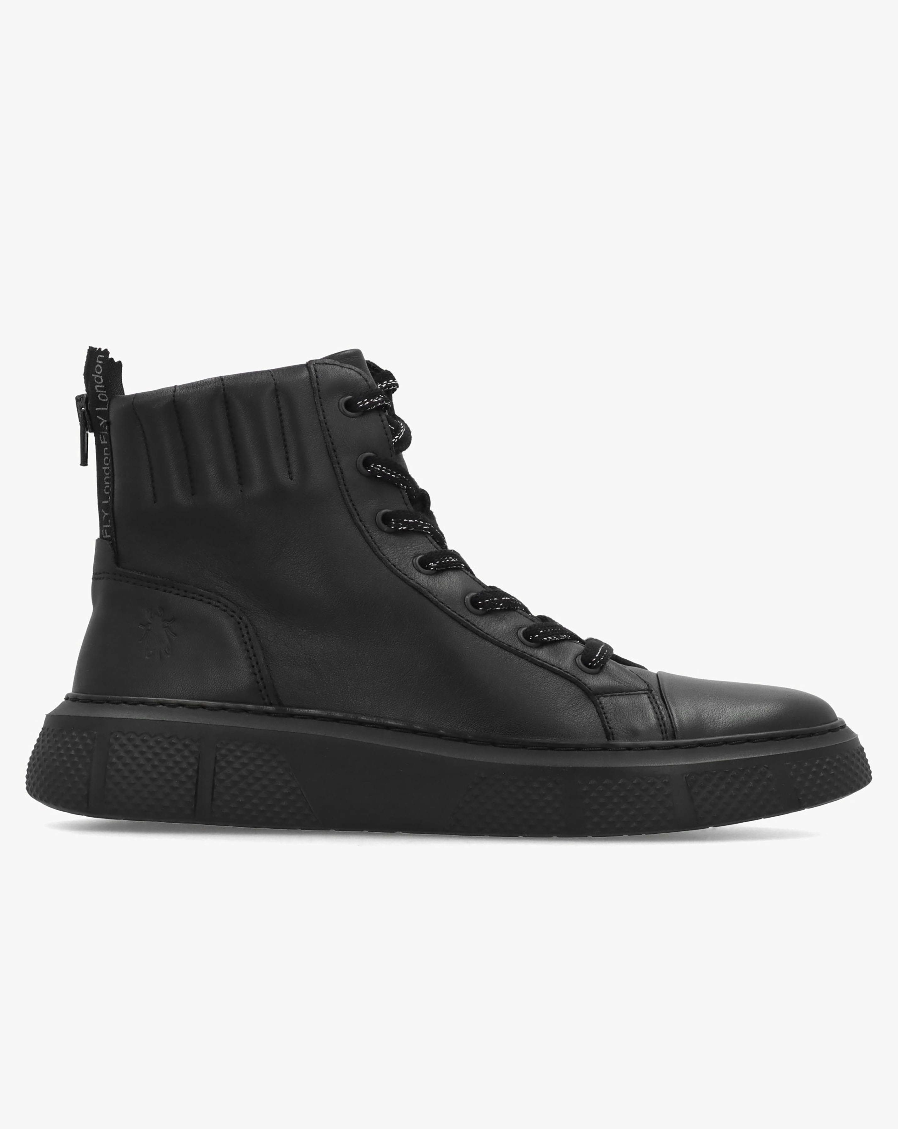 New In - Fly London Erby Black Sporty Ankle Boots
