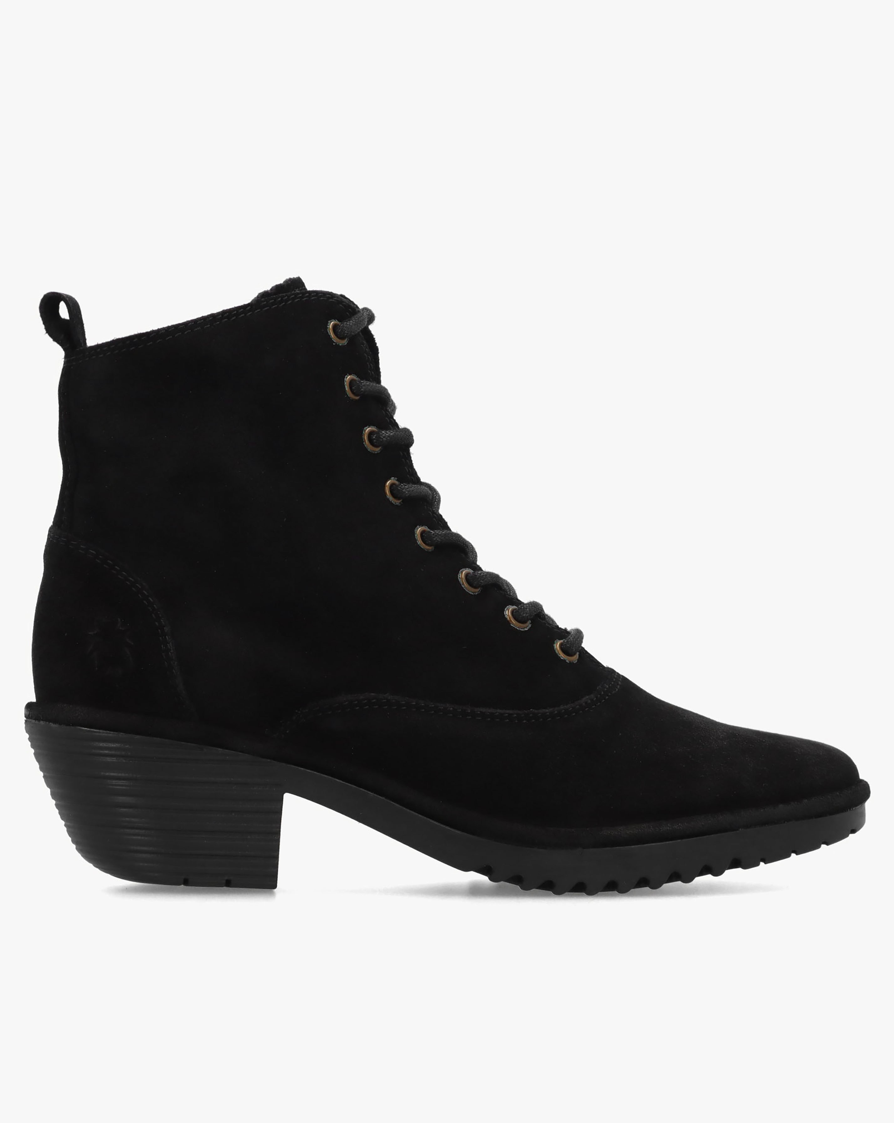 New In - Fly London Wune Black Suede Ankle Boots