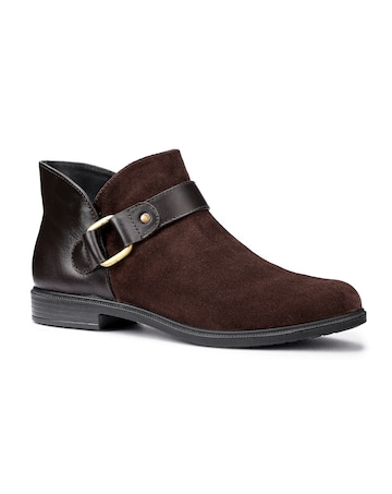 Hotter Linton Wide Fit Ankle Boot