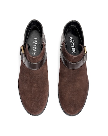 Hotter Linton Wide Fit Ankle Boot