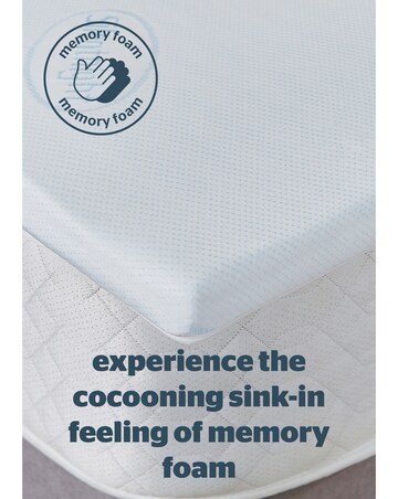 Silentnight Impress Memory Foam 5cm Mattress Topper