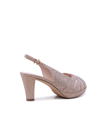 Paradox London Novella Wide E Fit Platform Sandals