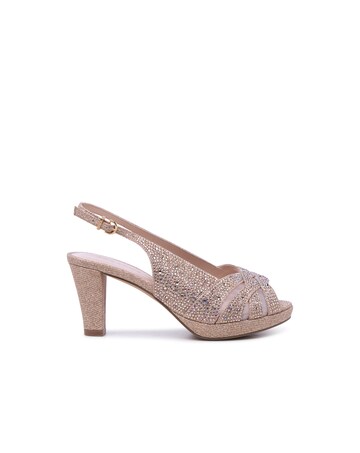 Paradox London Novella Wide E Fit Platform Sandals