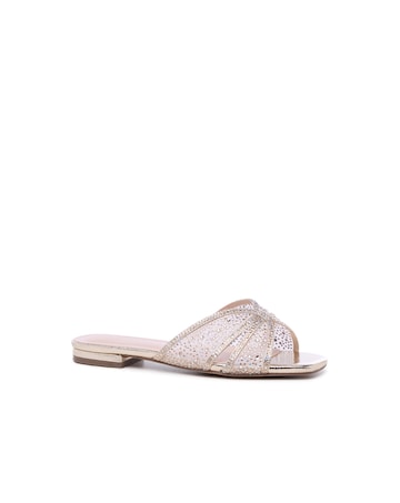 Paradox London Soleil Wide E Fit Flat Sandal