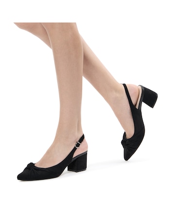 Paradox London Ilene Slingback Court Shoe