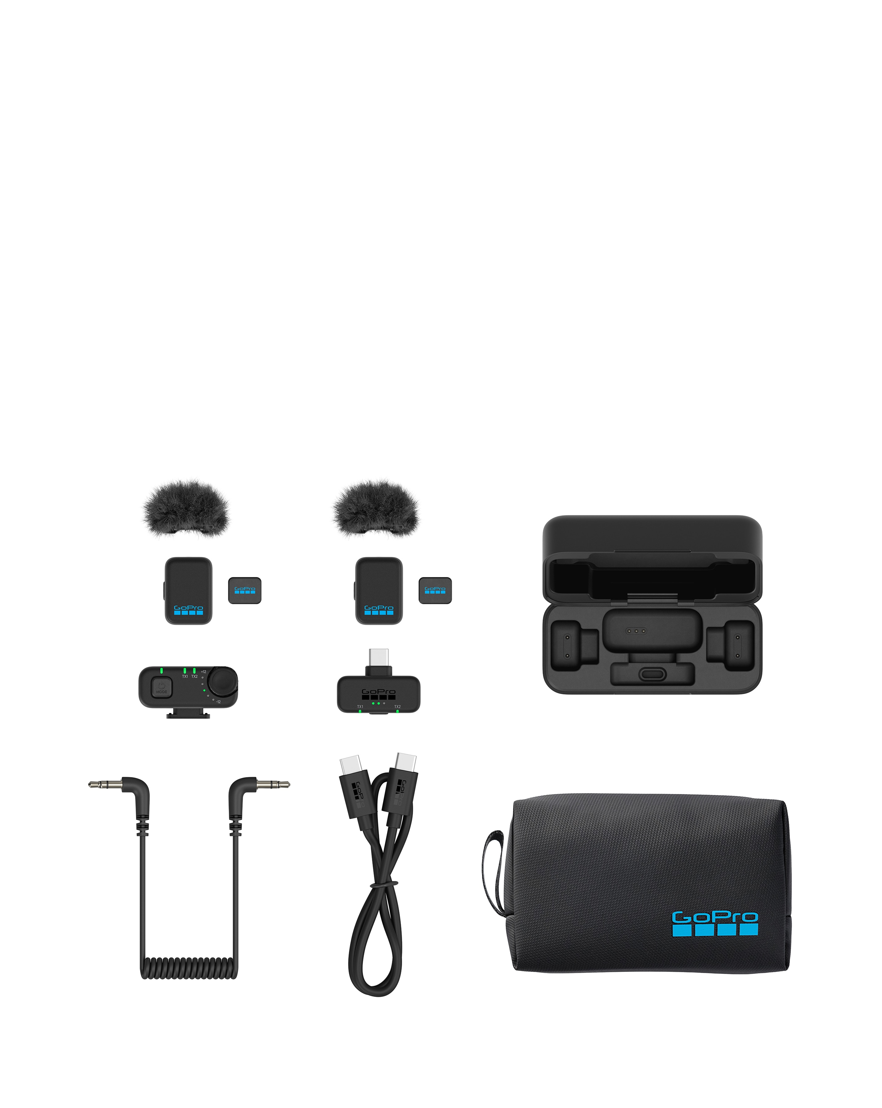 New In - GoPro Wireless Mic - Full Kit