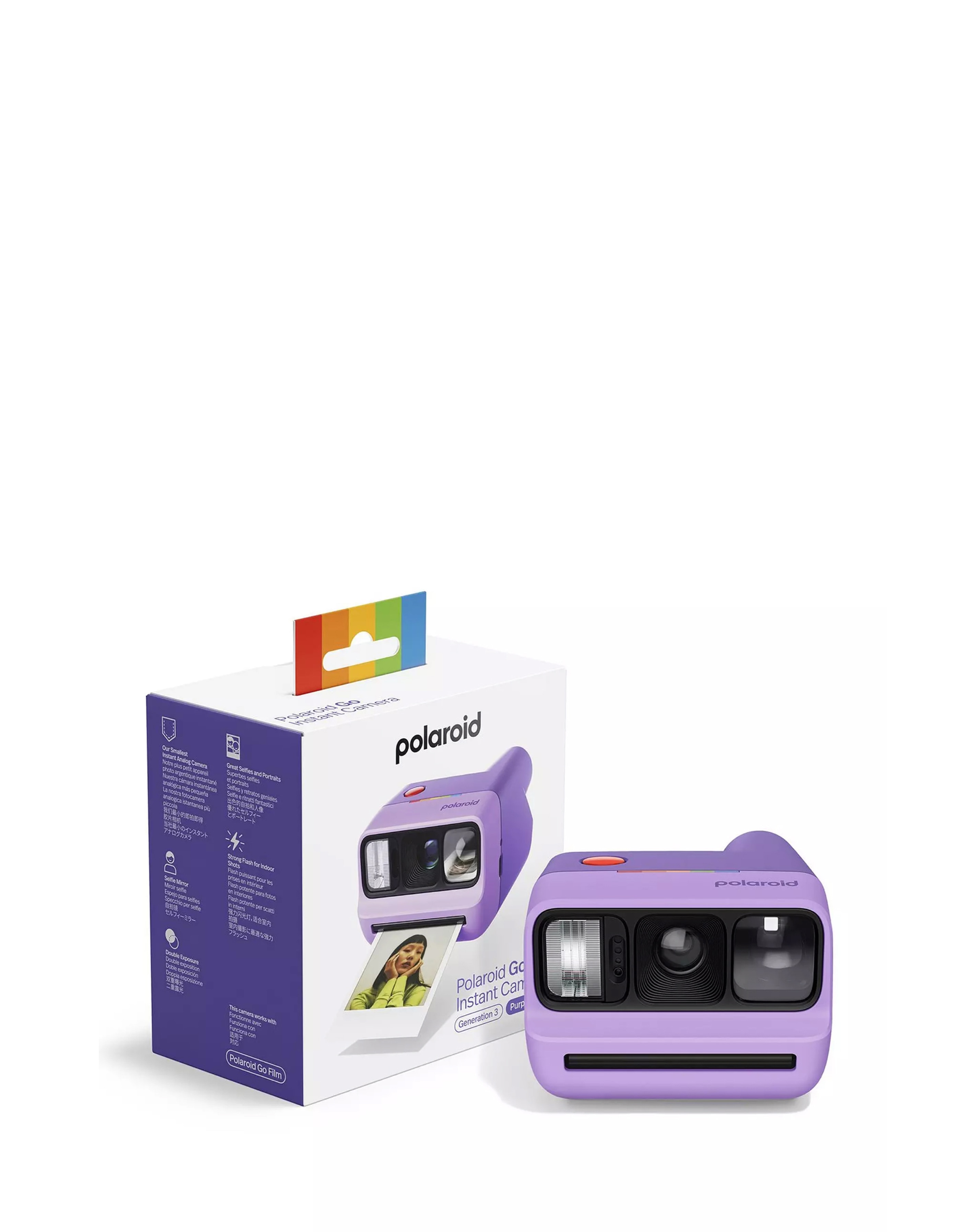 New In - Polaroid Now Gen 3 Camera Purple
