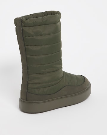 Medina Quilted Nylon Snow Boots - Extra Wide Fit (EEE)