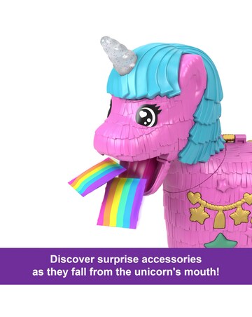 Polly Pocket Unicorn Partyland Compact Playset