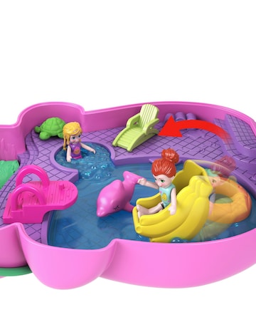 Polly Pocket Large Wearable Momma Monkey & Baby Playset
