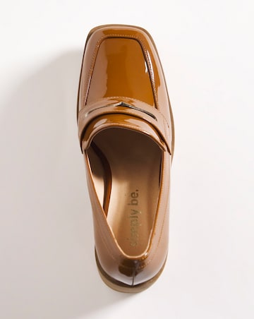 Terrassa Platform Loafer Heeled Shoes - Extra Wide Fit (EEE)