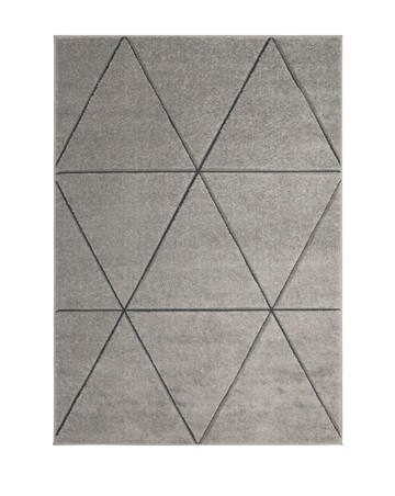 Sara Carved Triangle Rug