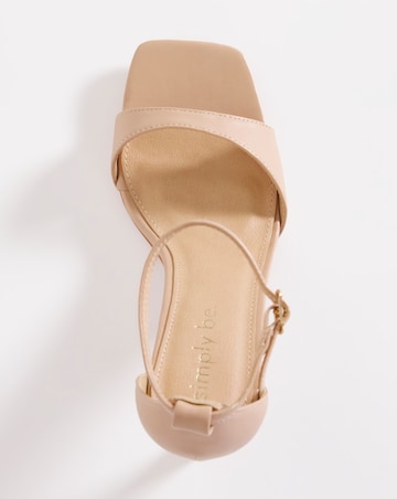 Savona Barely There Heeled Sandals - Extra Wide Fit (EEE)