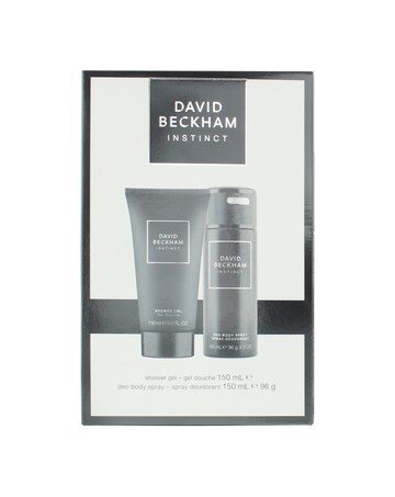 David Beckham Instinct Gift Set Shower Gel 150ml