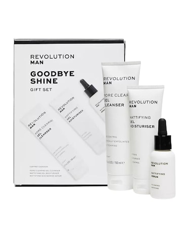 Revolution Man Goodbye Shine Skincare Set