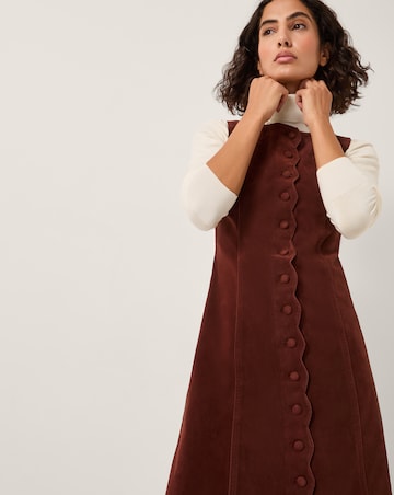 Monsoon Rubi Scallop Midi Dress