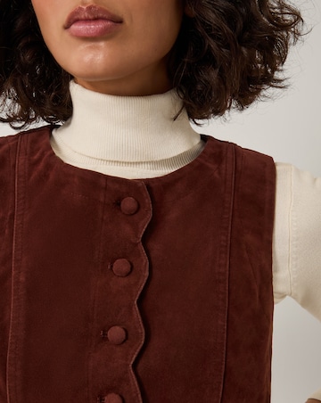 Monsoon Rubi Scallop Midi Dress