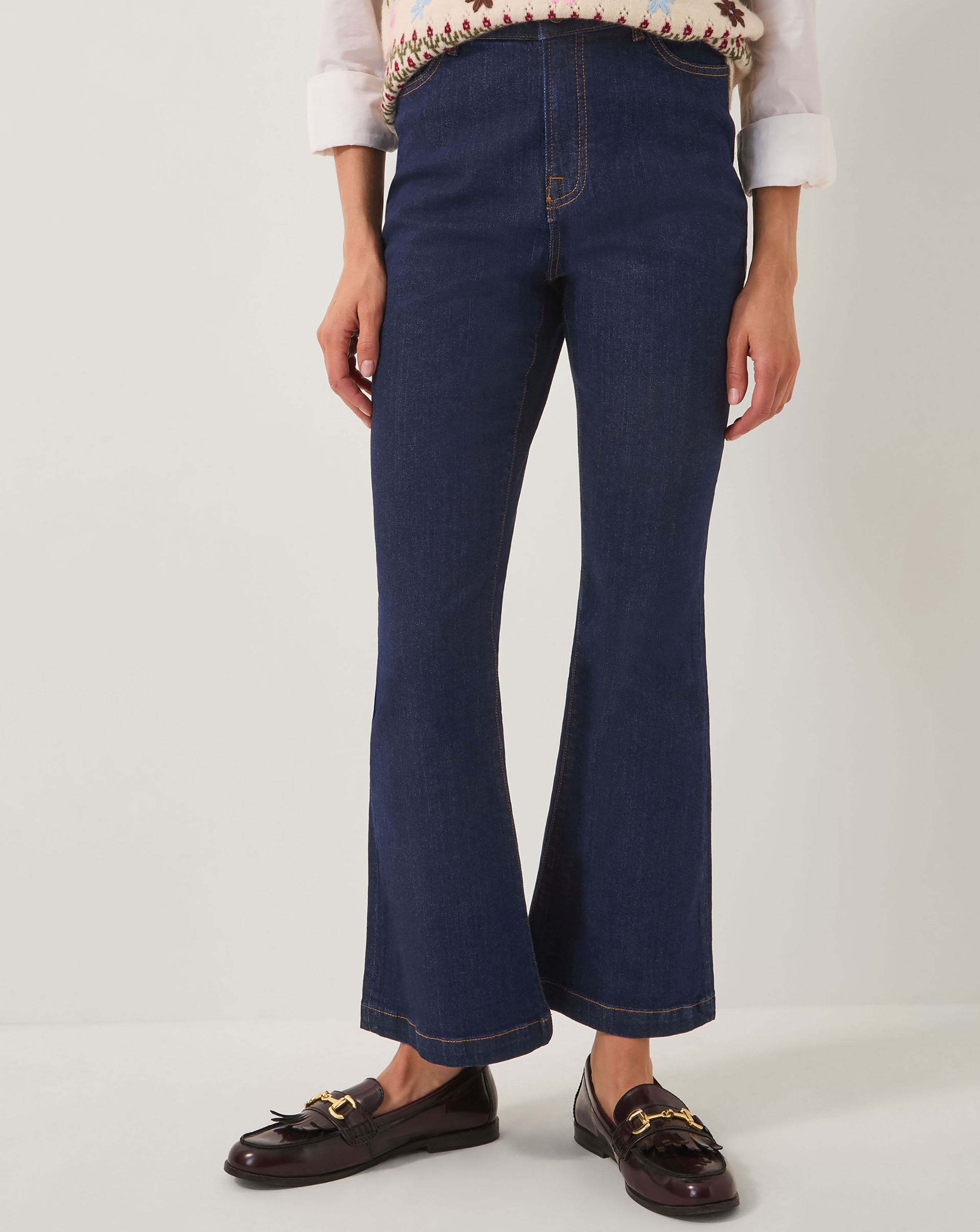 Monsoon Cassie Kick Flare Jeans