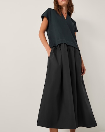 Monsoon Felly Cap Sleeve Maxi Dress
