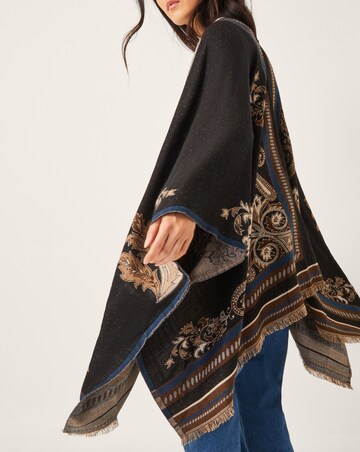 Monsoon Crissy Jacquard Wrap Cardigan